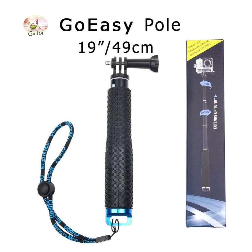 Gậy Selfie GoPro 19 "inch / 49cm Cầm tay Monopod GoEasy Cực 19 inch / 49cm