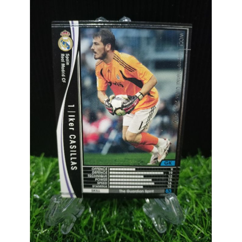 Iker Casillas- Real Madrid CF -2009-10 Câu lạc bộ liên lục địa Panini WCCF số 321 / 384