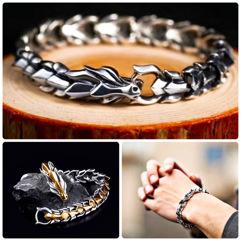 Vòng tay Trang sức hình đầu rồng Mã AC001