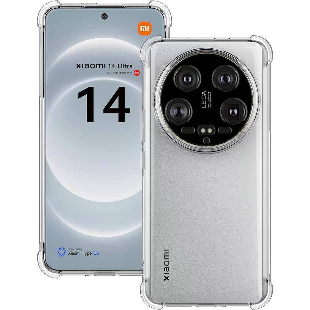 Mi 14Ultra Model Clear Tpu Case Vỏ máy ảnh chống sốc Xiaomi 14Ultra / Mi14Ultra