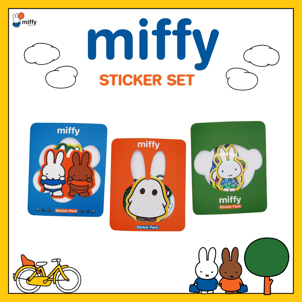 SET STICKER MIFFY & FRIENDS