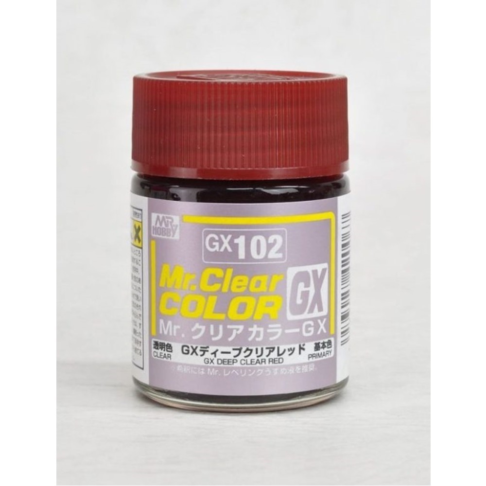 Mr.Clear Color GX102 Màu đỏ trong suốt