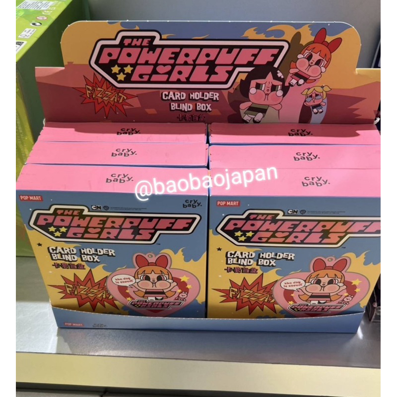 ️ Hộp đựng thẻ dòng CRYBABY Powerpuff Girls