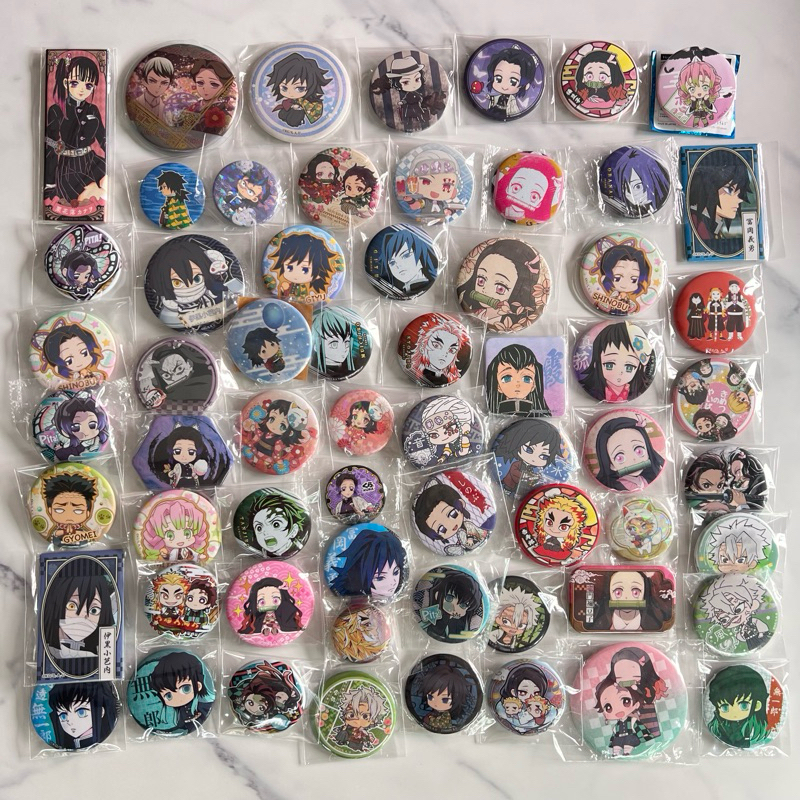 (LOT2) 18 / 1 Sưu Tập Anime Trâm Demon Slayer Kimetsu No Yaiba Bộ Sưu Tập Nhân Vật 1-2 Tay Tình Trạn