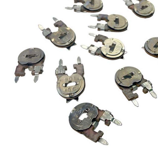 Điện trở (4 miếng) Máy đo áp suất móng ngựa R (POT) (3K 10K 20K 30k 100K 300K 500K) Kỹ thuật vuốt đi