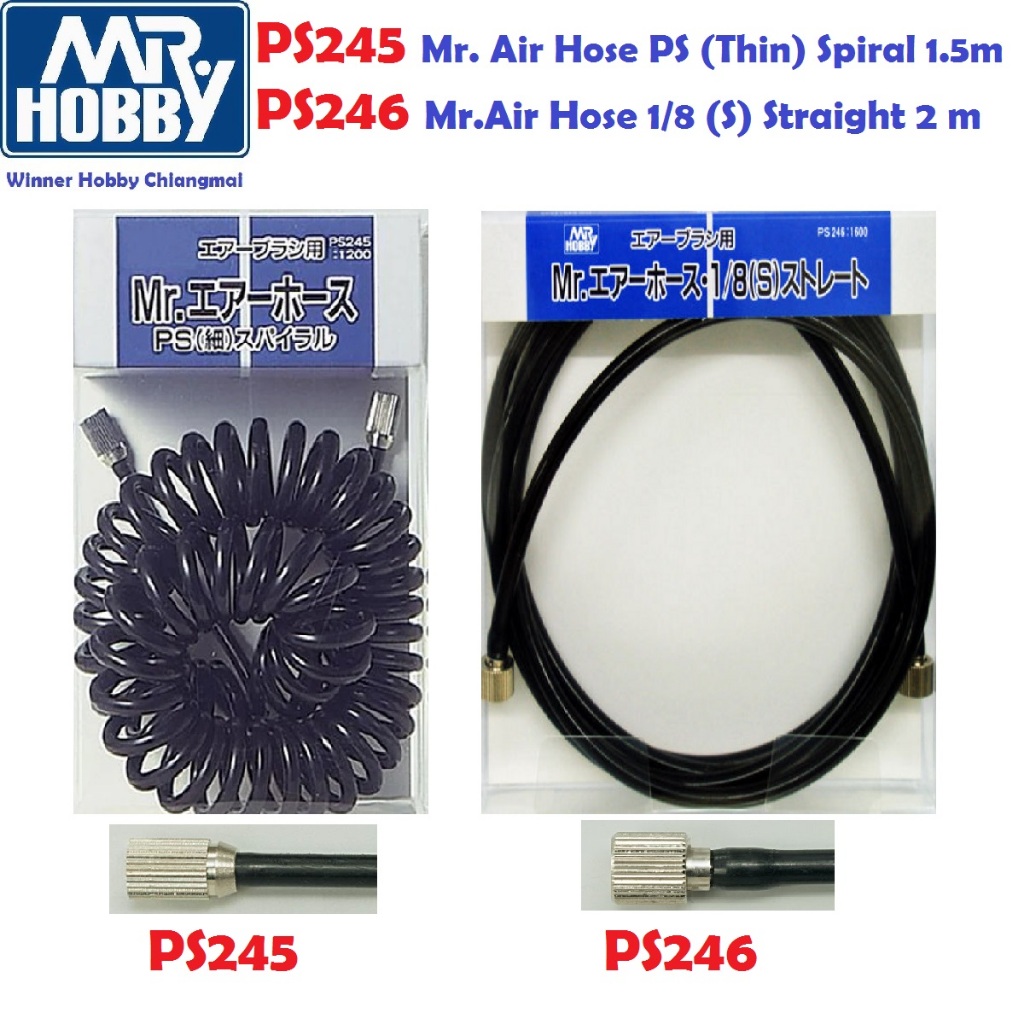 GSI Creos Mr Hobby PS245 (1.5m), PS246 (2m) Ống Airbrush