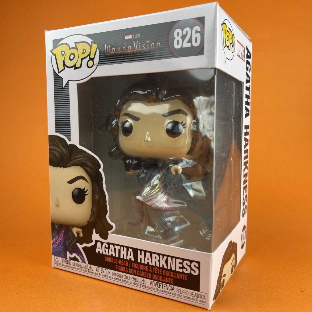 Hộp Thiệt Hại Funko POP Agatha Harkness WandaVision 826