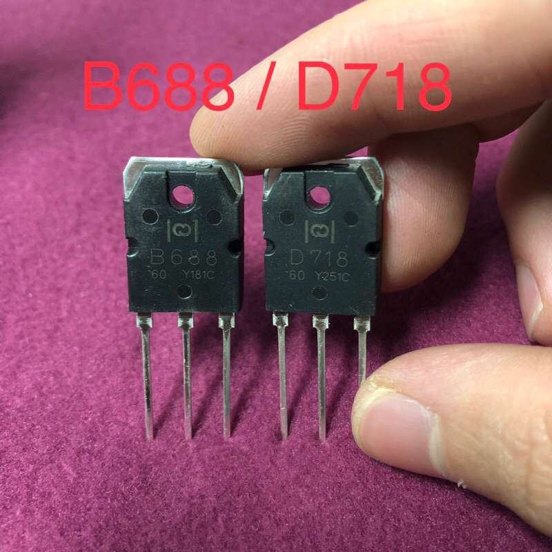 Thương hiệu chính hãng Transistor B688 D718