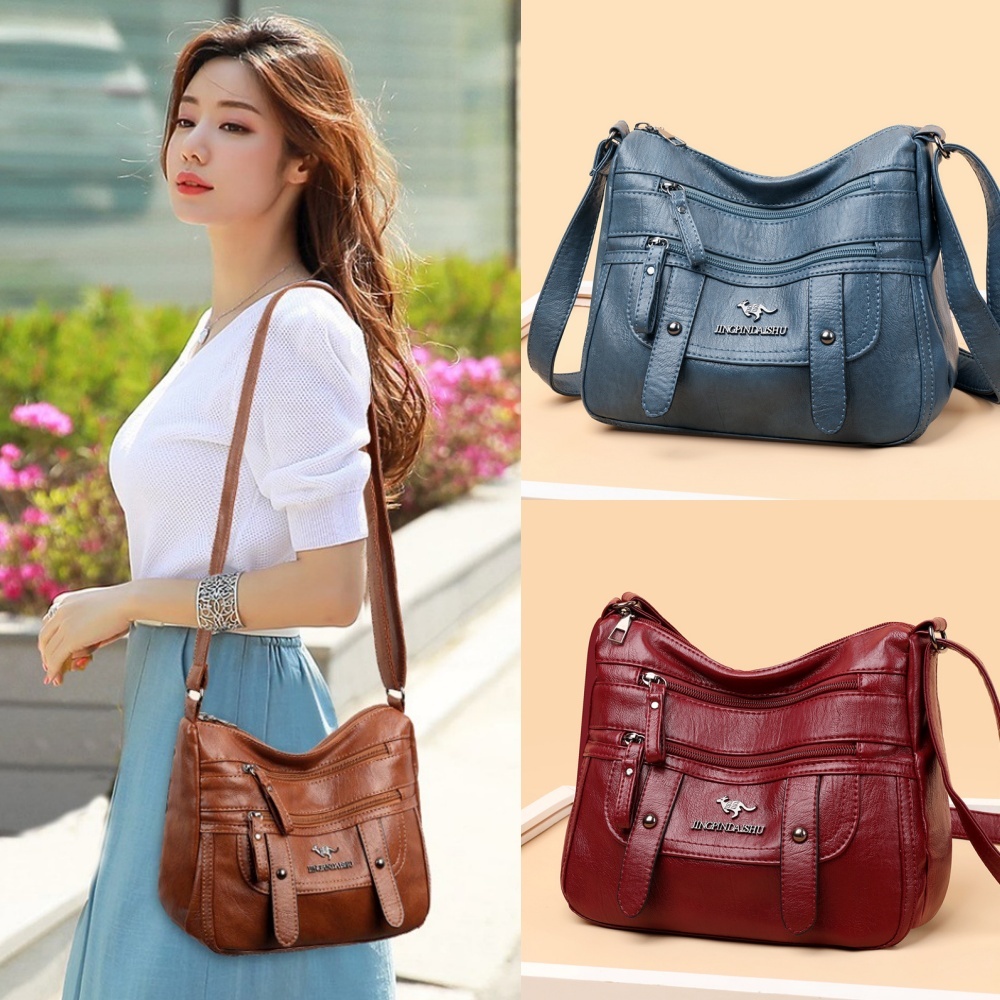 Catani Mặt hàng phổ biến Túi đeo vai Dây da nữ