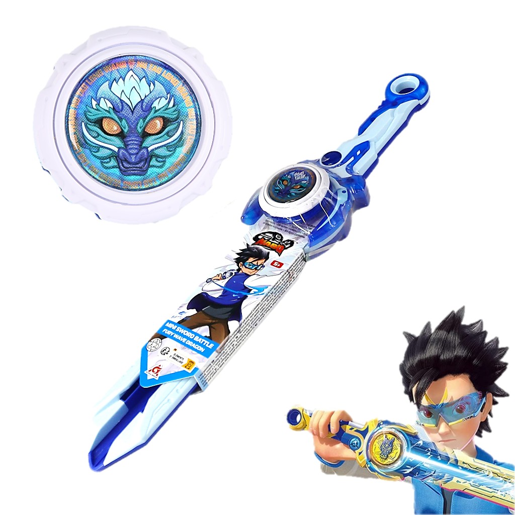 Infinity Nado 6 Mini Sword Battle-Fury Wave Dragon-Toy Nd Code654201A