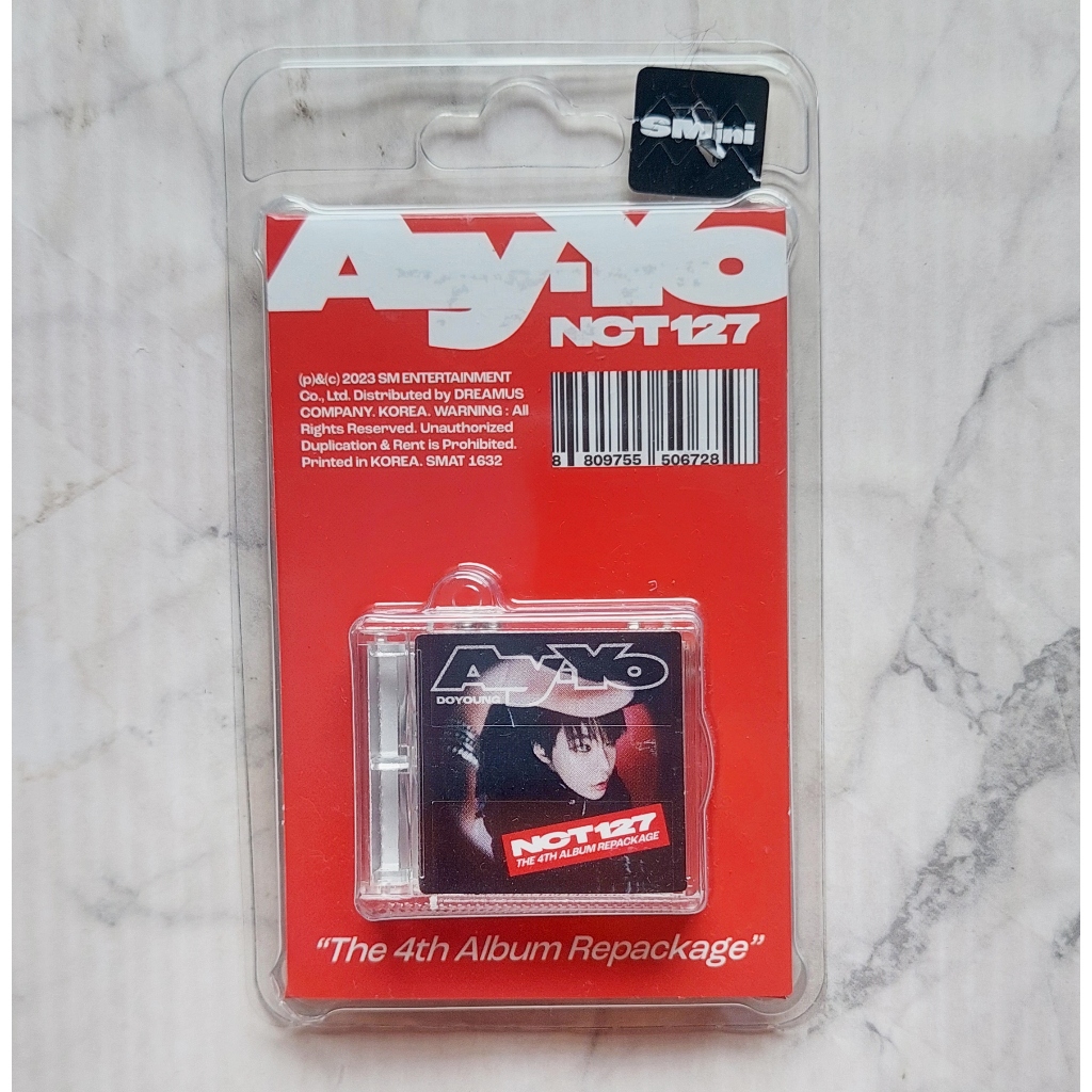 Album NCT 127-Ay-Yo Phiên bản SMini của Unpacked No Kpop Doyoung Card