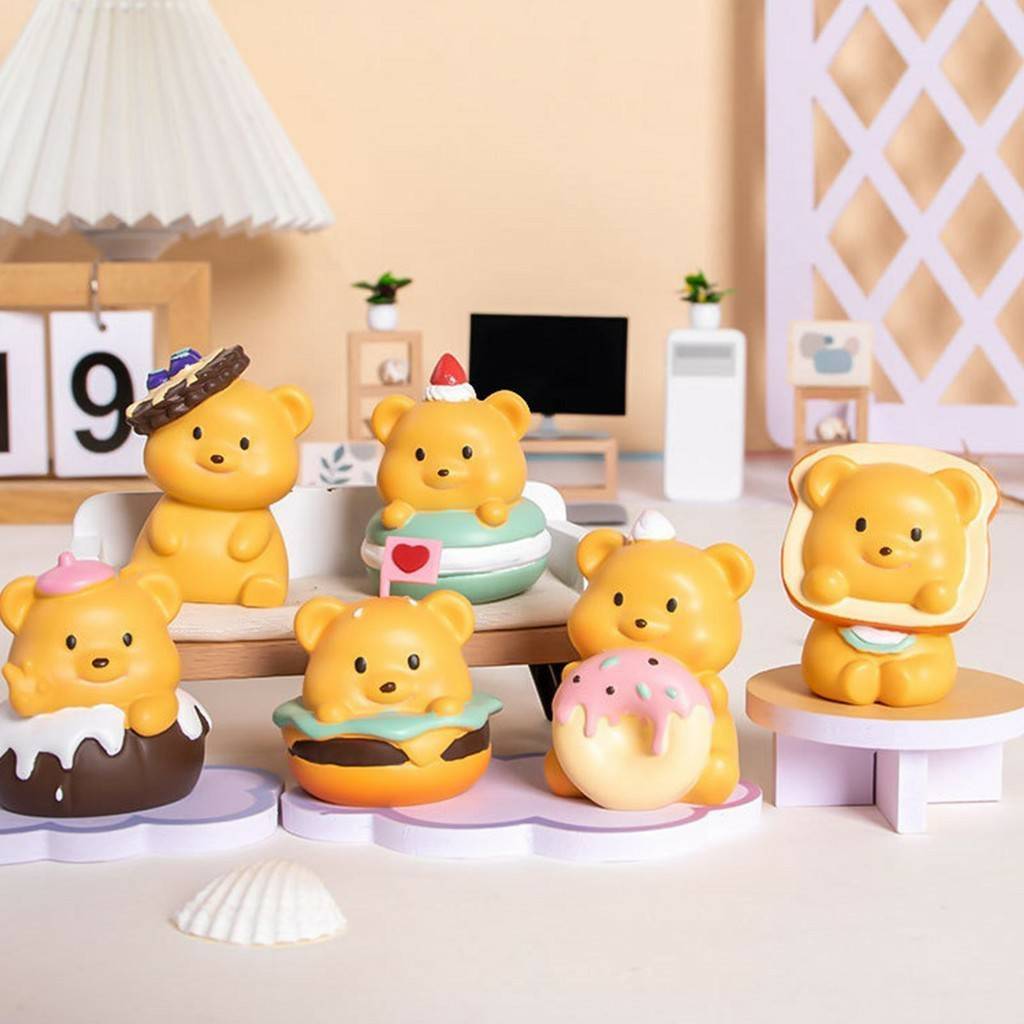 Hộp ngẫu nhiên Butterbear Butterbear Hình dạng hiển thị dễ thương