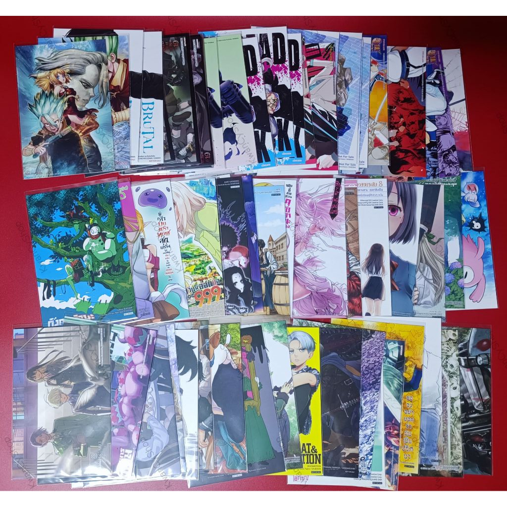 (Xác thực) Bưu thiếp Manga Siam Inter Comics POSCARD Anime (Truyện tranh Anime)