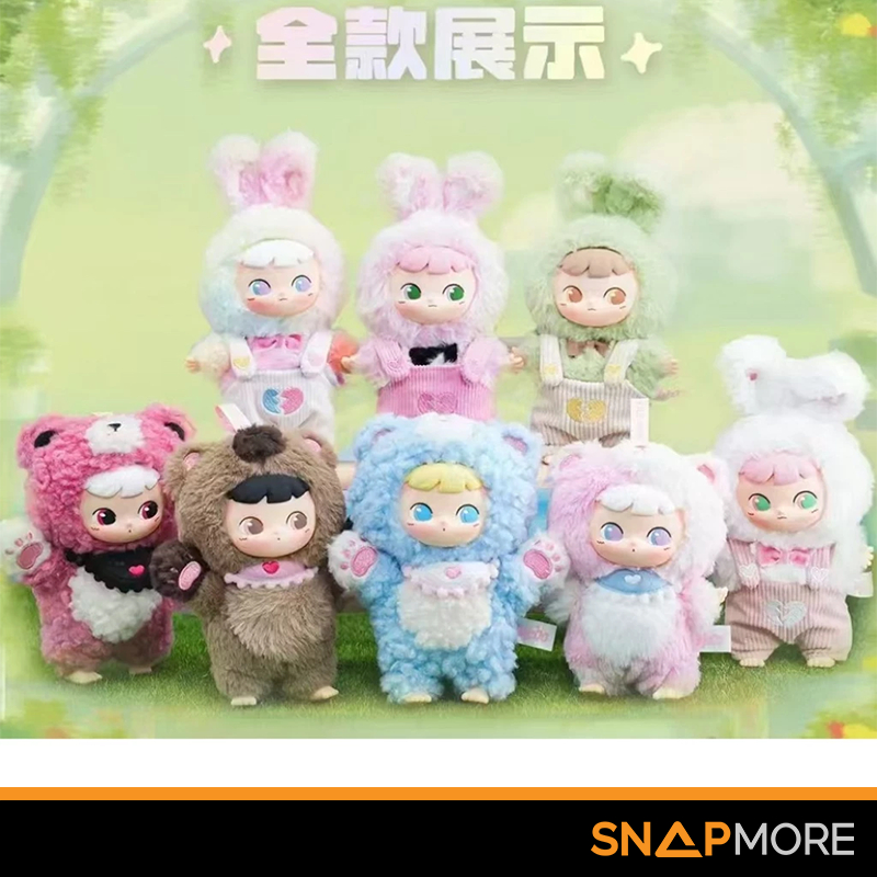 CIMMY LOVE U SECRETLY SERIES Hộp ngẫu nhiên Win SECRET [CHUBBY FAMILY x HIDDEN WOOO] Móc khóa