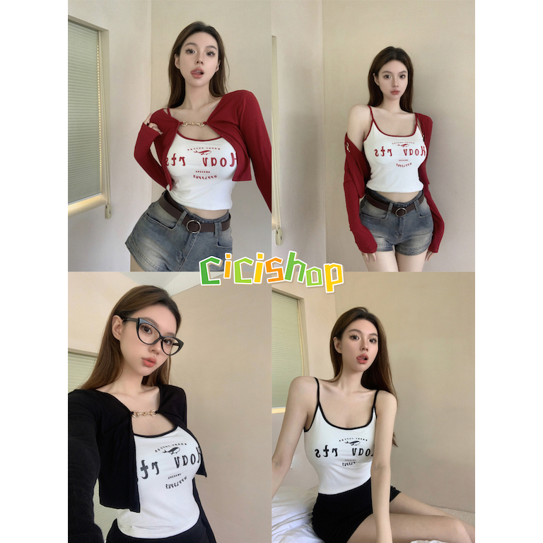 Áo khoác dài tay Cicishop (J779) với chi tiết in màn hình sang trọng Vải rất mềm mại và thoải mái kh
