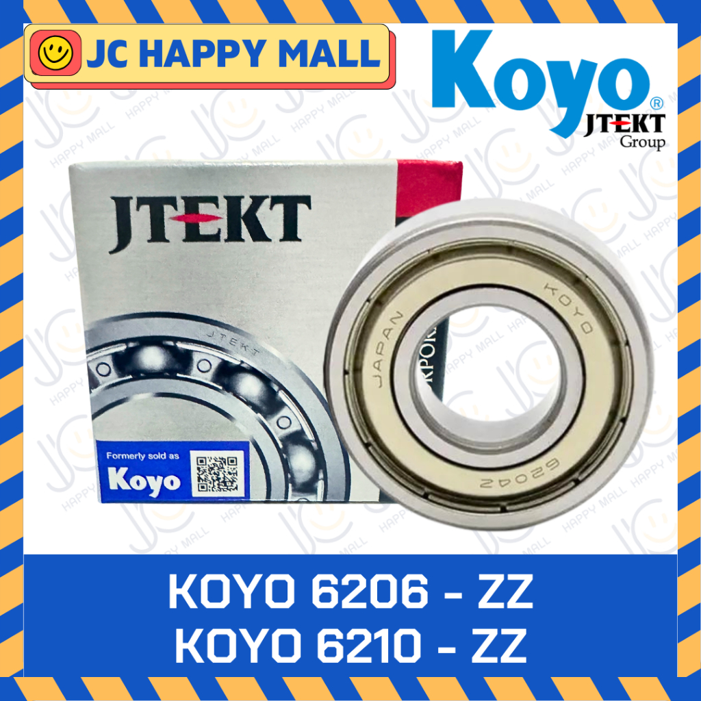 KOYO 6206 ZZ 6207 6207 ZZNR 6208 6209 6210 6210 ZNR 1