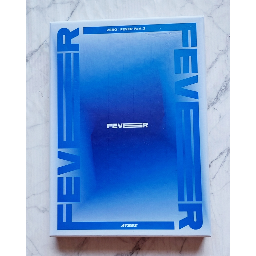 ATEEZ-ZERO: FEVER PART.3 Phiên bản Album Z Unpacked No Card Kpop CD Deja Vu Poster