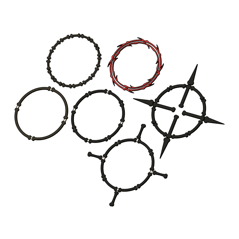 Systema CAI Size 6 Cm 8 Nhẫn
