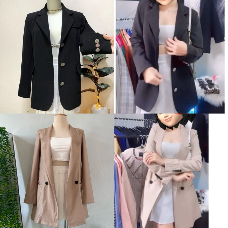A07-08 Bộ đồ nữ Blazer cũ nhập khẩu cao cấp
