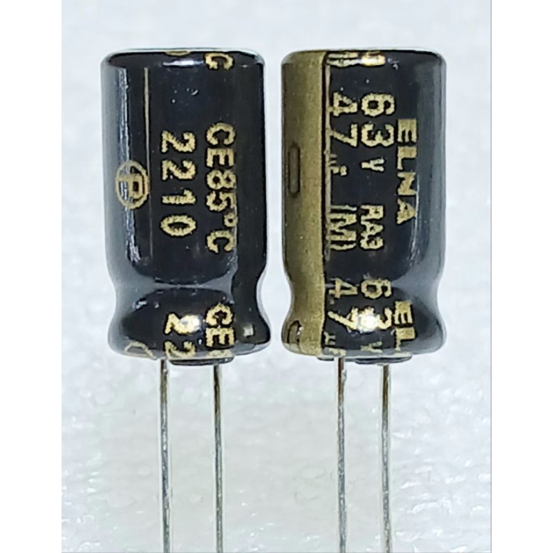 Cấp âm thanh tụ điện Elna RA3 47uf 63v