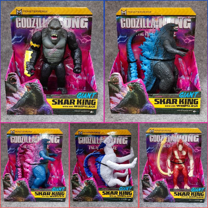 Ngay lập tức Godzilla x Kong Mẫu Đế Chế Mới Kích Thước Khoảng 17 Cm.Có 5 Loại Để Lựa Chọn Gói đẹp Go