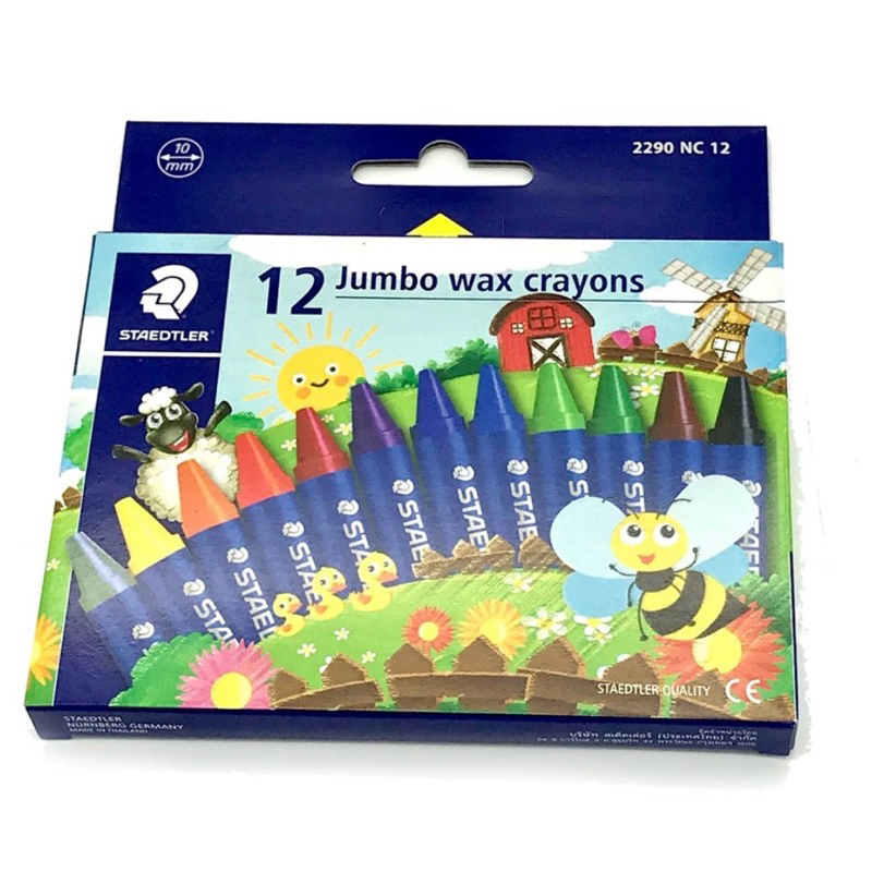 Jumbo Crayons Staedtler (12 Màu)