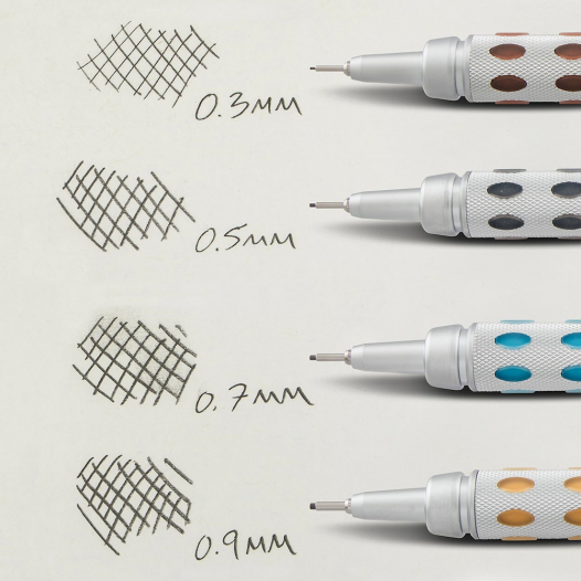 Bút chì cơ Pentel GRAPHGEAR 1000 Kích thước 0,3 Mm. & 0.9