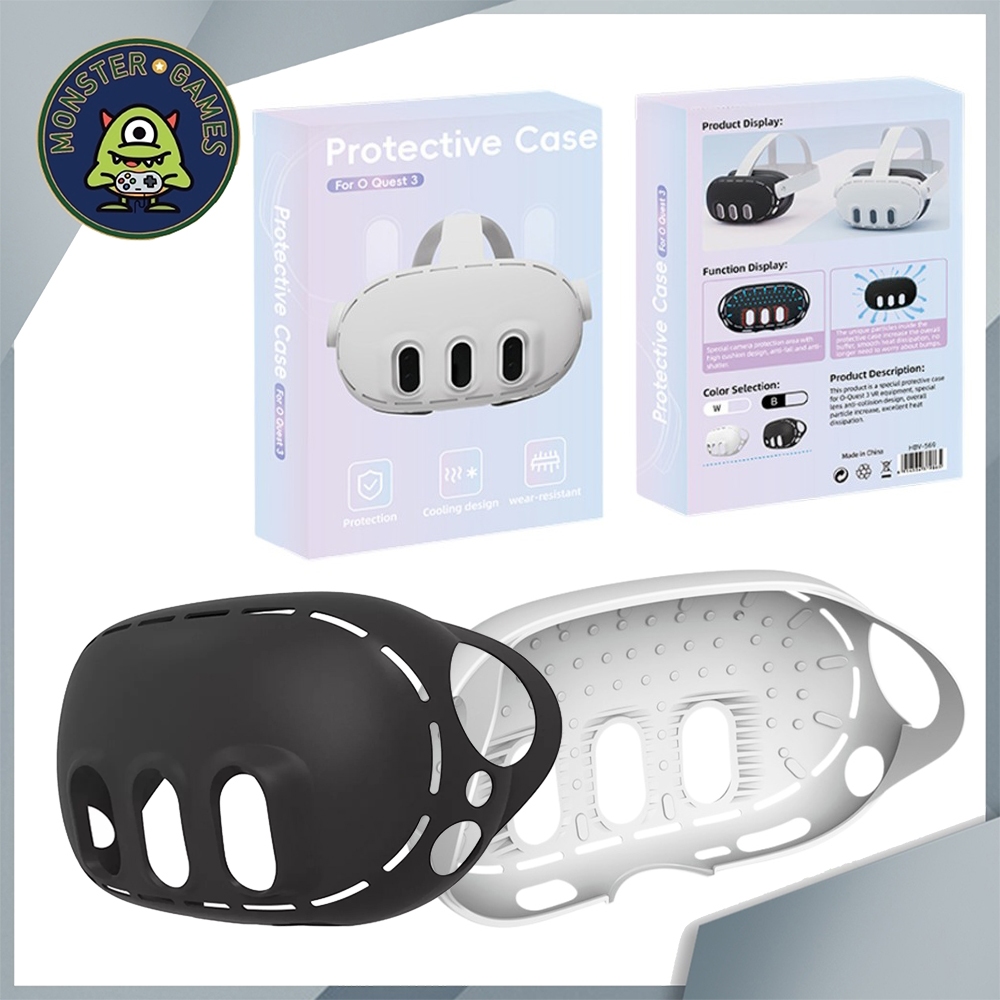 Ốp bảo vệ cho Meta Quest 3 (❈ Meta Quest 3) (Silicone cho Meta Quest 3) (HBV-569)