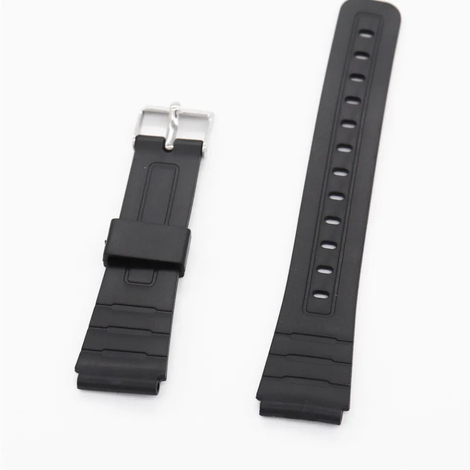 Dây đeo đồng hồ Casio F-91W F-94W F-84W Chất lượng tốt Kết cấu mềm không cứng