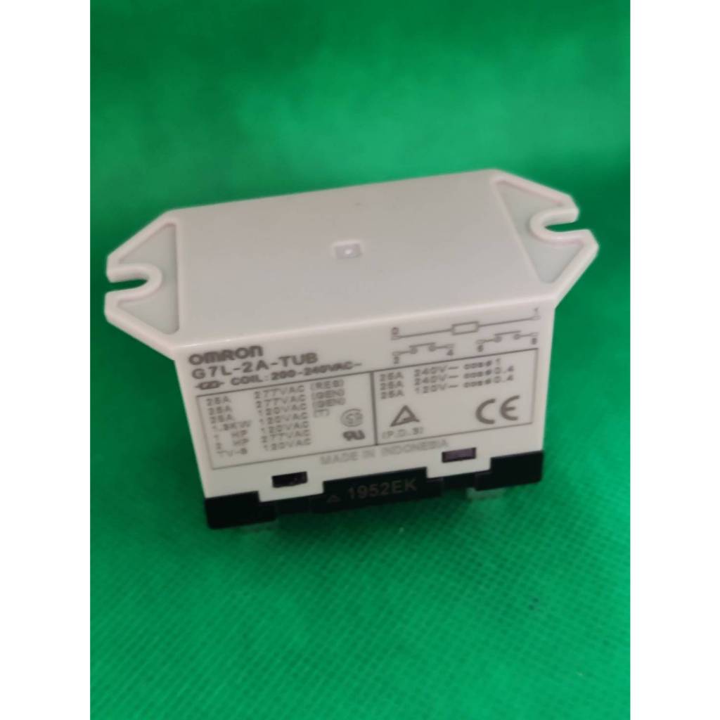 Rơ Le G7L-2A-TUB Power 200-240VAC-25A 2 Tiếp Xúc 6 Chân (Mới) OMRON 24VDC