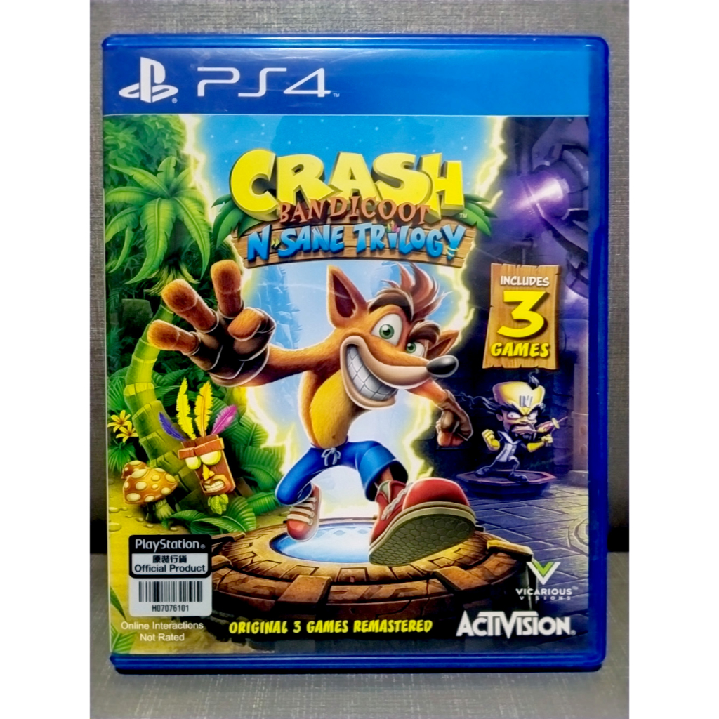 PS4 Crash Bandicoot N Sane Trilogy ENG
