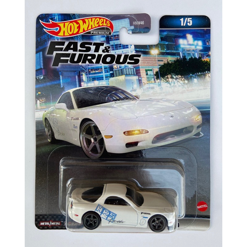 Hot Wheels Fast & Furious Premium Mazda RX7 FD