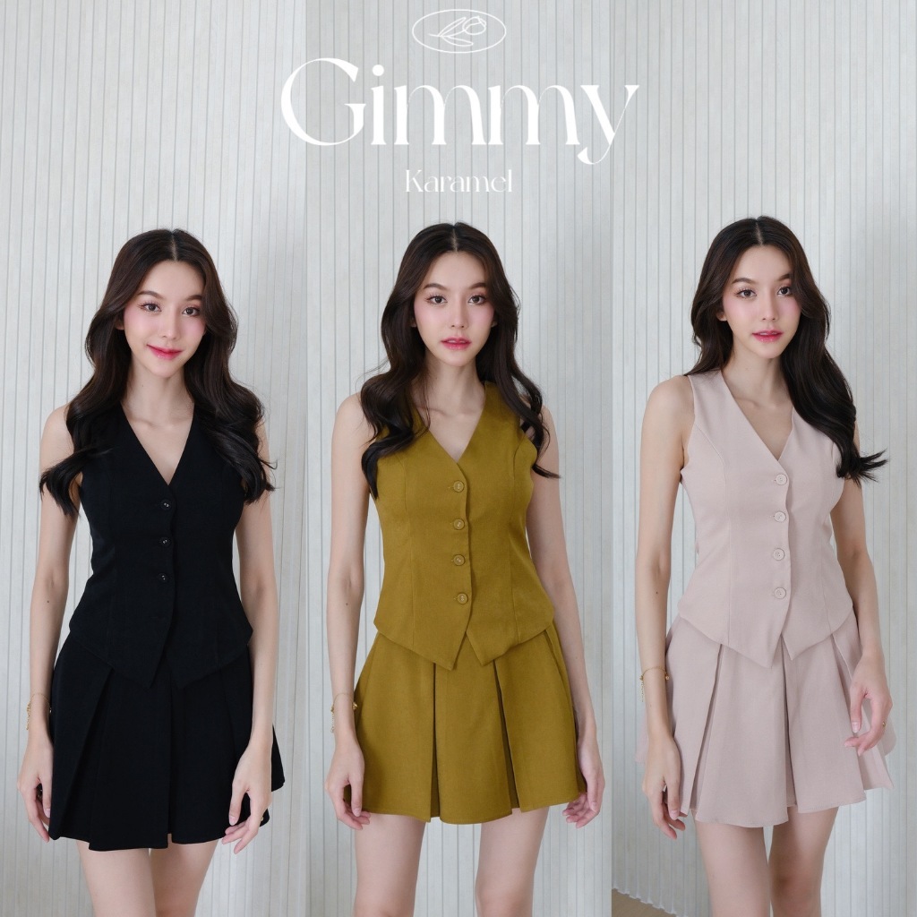 Bộ Gimmy (Áo sơ mi + Váy)