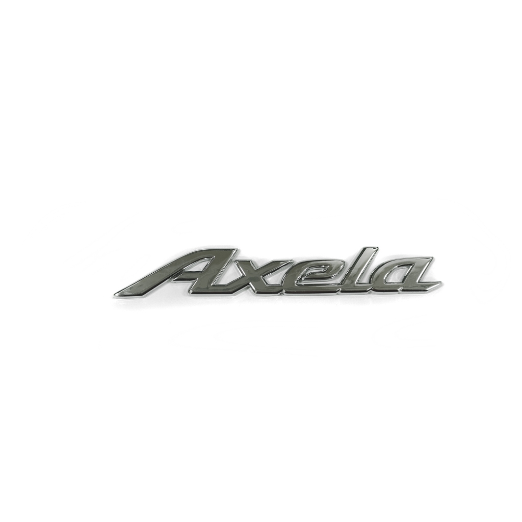 Logo ốp sau ô tô Axela cho Mazda 3