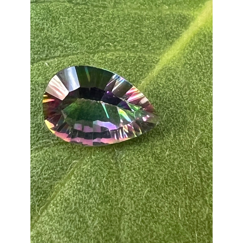 MYSTIC TOPAZ Hình giọt nước 8x12 MM (1 Cái) Đá quý 8x12 PEAR (1 Cái)