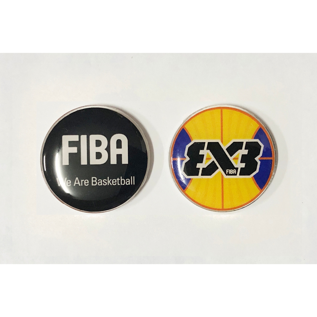 Đồng xu trọng tài Acrylic FIBA 3x3 (Bóng rổ 3x3)