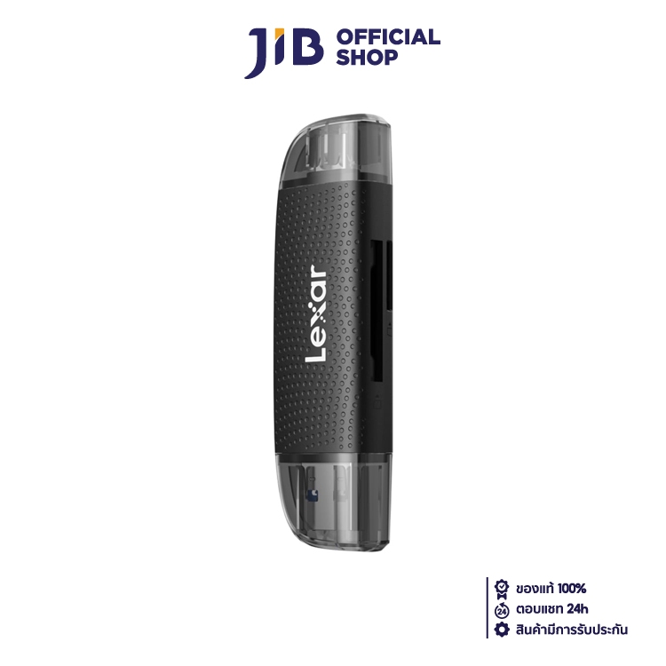 ĐỌC THẺ (ĐỌC THẺ) LEXAR DUAL-SLOT USB-A / C (ĐEN) (LRW310X)