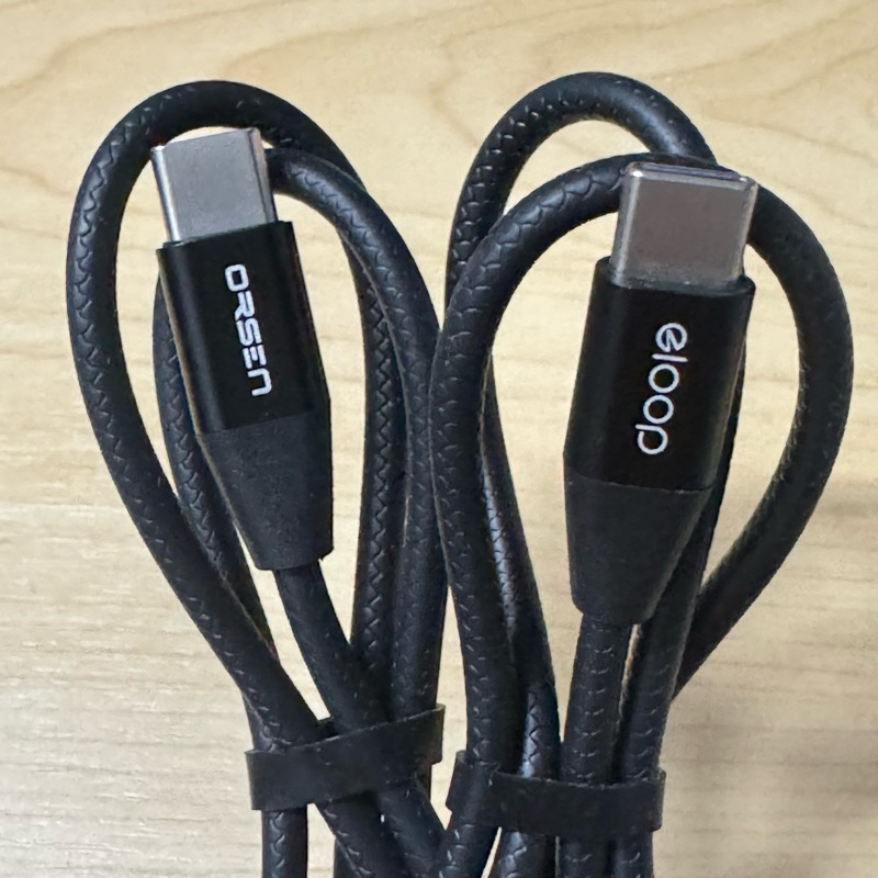Pin dự phòng cáp sạc Eloop By Orsen Tất cả điện thoại di động cho đầu Type-C Chiều dài khoảng 50 cm 