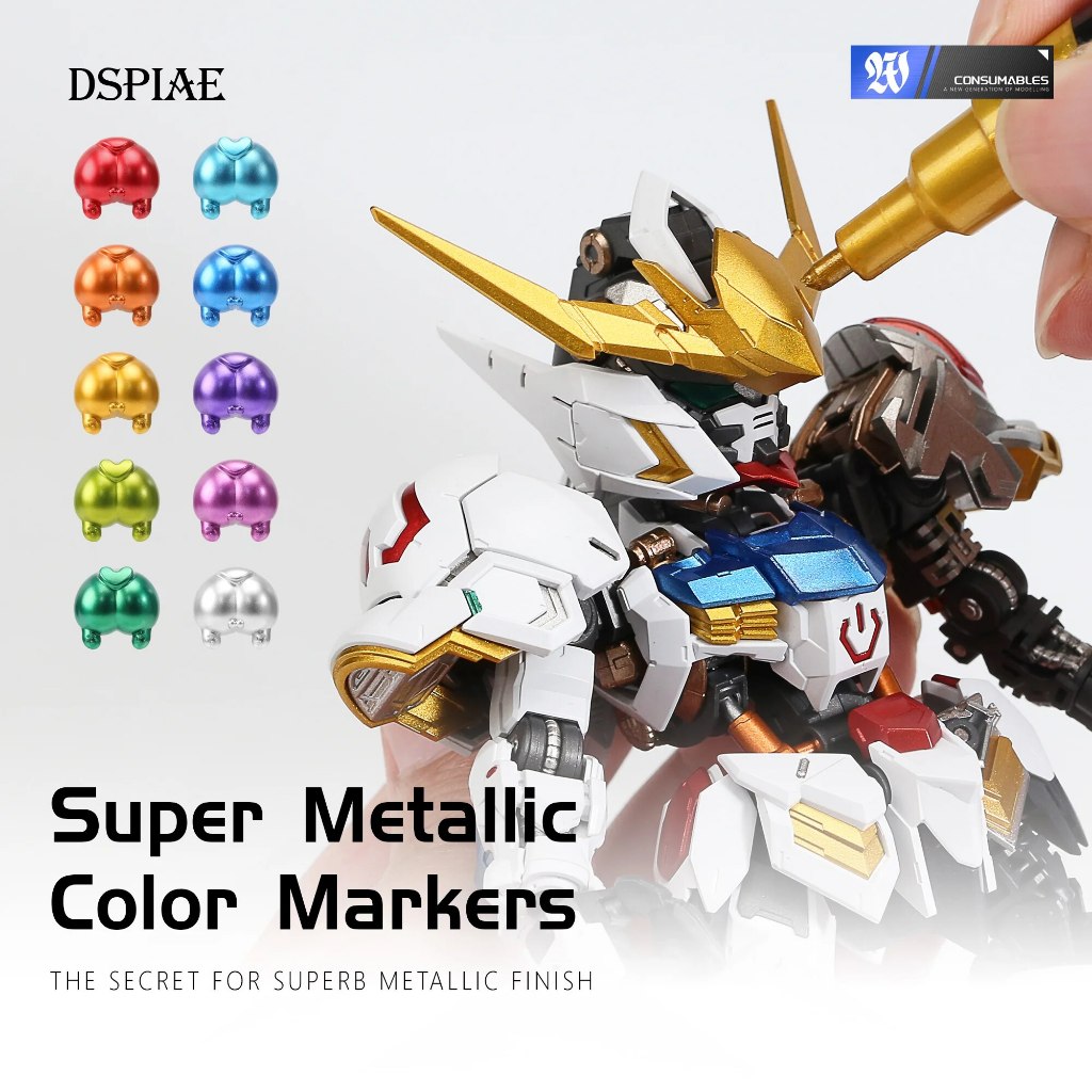 DSPIAE Siêu Kim Màu Gundam Marker Cho Và Mô Hình Cắt Dây Nhựa