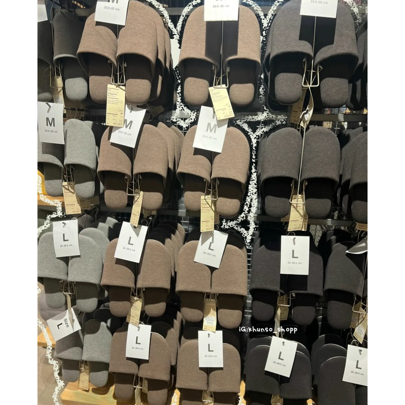 [MUJI] Dép mềm