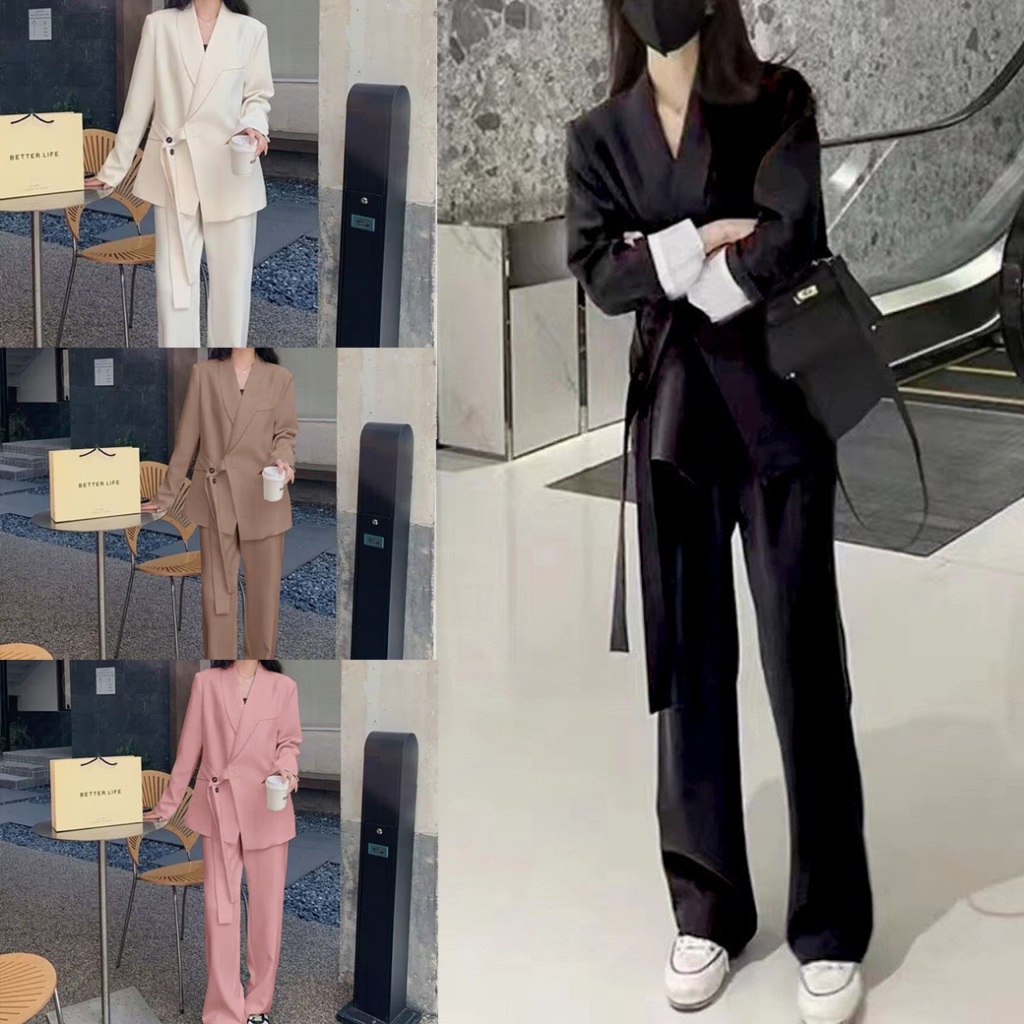 Áo Blazer Nữ Làm Việc SUIT Mới Tay Dài Hàn Quốc Spotlight SUIT-6
