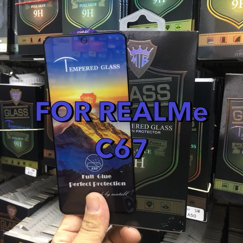 Phim kính cường lực toàn màn hình Realme C67 (4G) / Realme C67 (5G)Mô hìnhChống trầy xước hoàn toàn