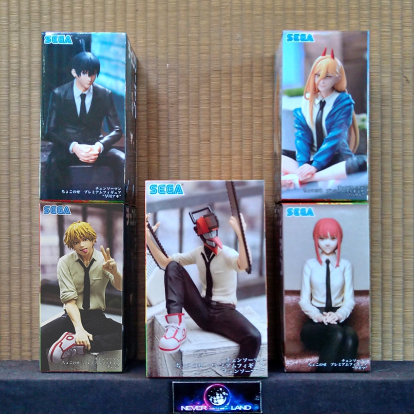 SEGA PREMIUM PERCHING FIGURE: CHAINSAW MAN / - Makima / Aki / Power / Chainsawman / Denji