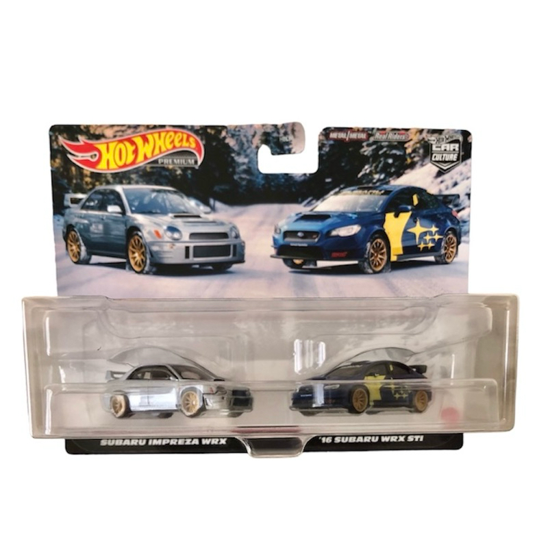 Hot Wheels Văn hóa xe hơi Subaru Impreza WRX + '16 Subaru WRX STI