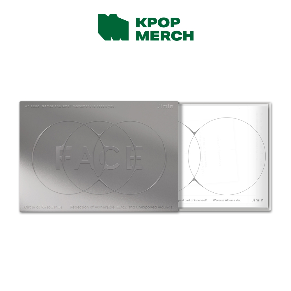BTS Jimin - FACE _ Weverse album ver