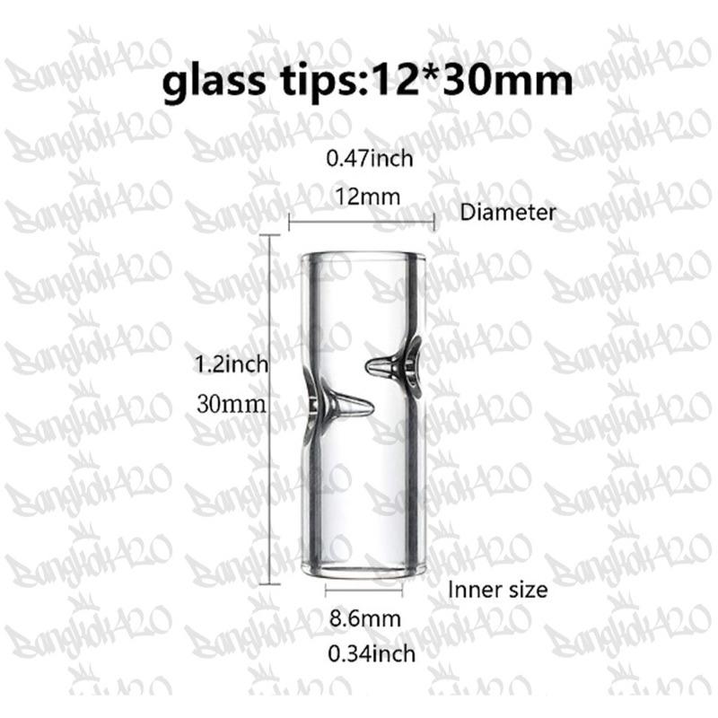 Ống thủy tinh Kích thước 30x12 Mm. 30x12mm