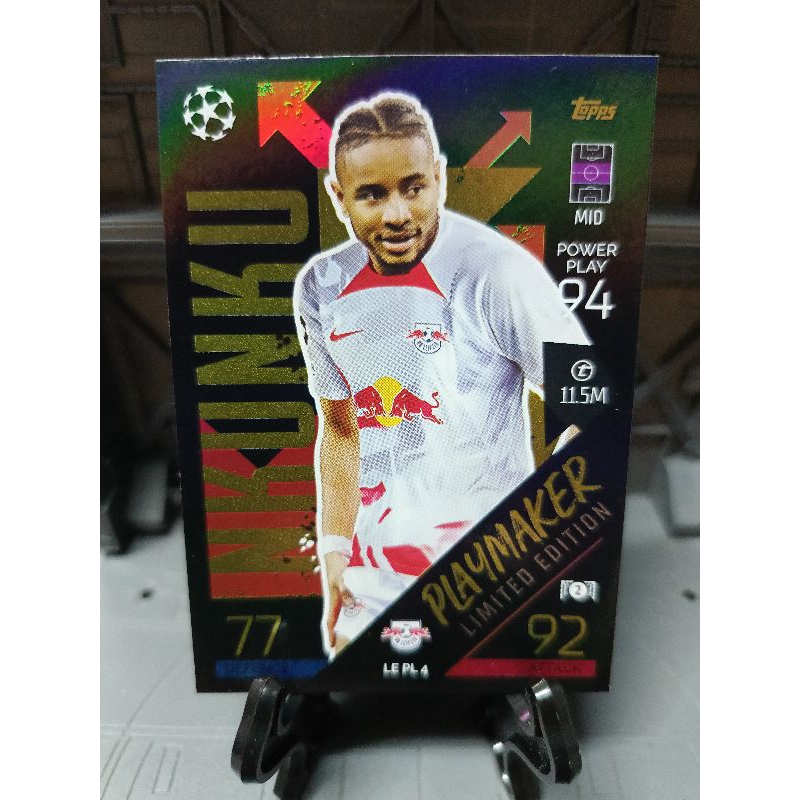 MATCH ATTAX 2022 / 23 22 / 23 CHRISTOPER NKUNKU PLAYMAKER PHIÊN BẢN GIỚI HẠN LE PL4