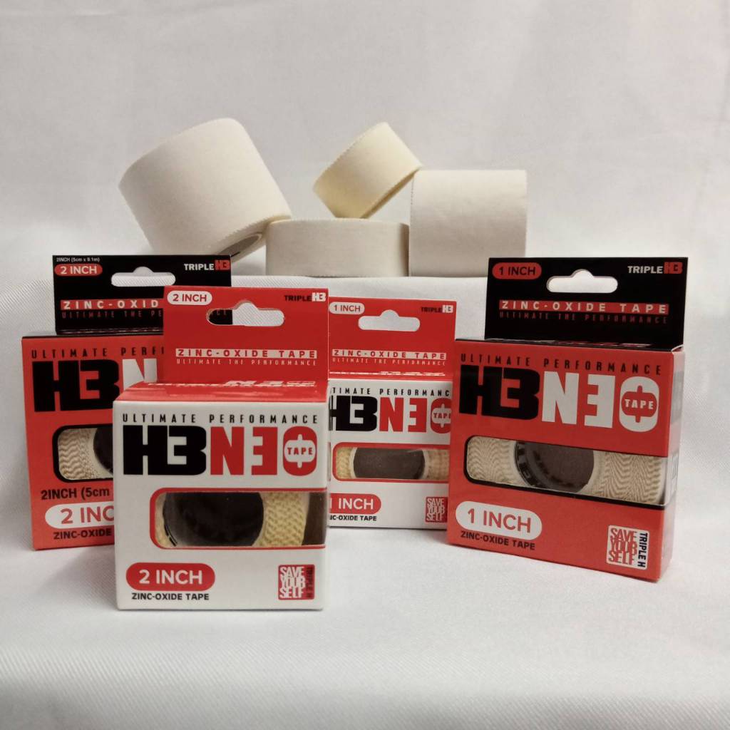 H3 Sport (H3 Sport) Băng vải thể thao H3 Neo Lock Vải ZINC OXIDETAPE Kích thước trắng 1 Inch 2 Inch