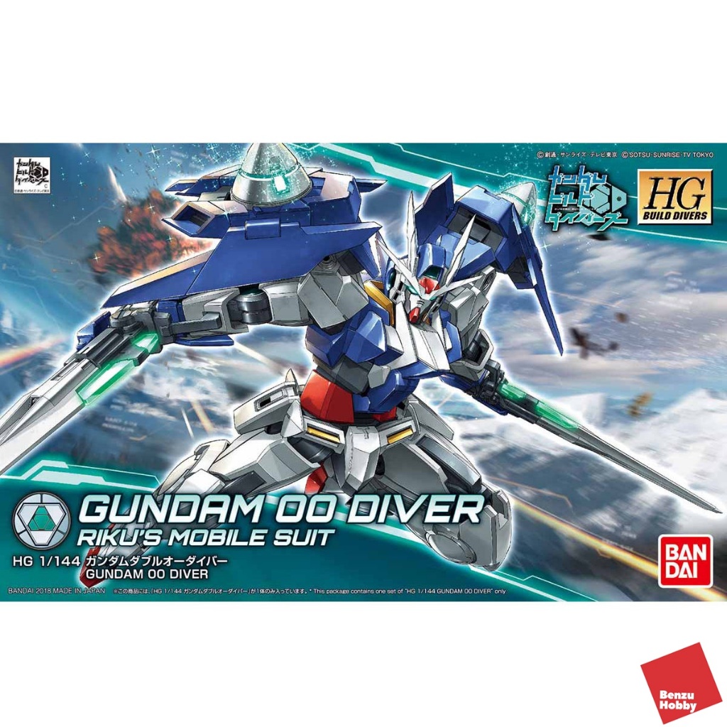 HG 1 / 144 GUNDAM 00 DIVER (Logo xanh)