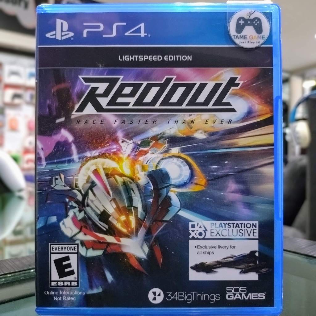 (Tiếng Anh) Đĩa PS4 Redout LightSpeed Edition PS4 Game PS4 cũ (Có thể chơi với PS5)